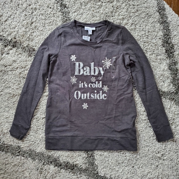 NWT Motherhood Maternity Crewneck Sweatshirt - Picture 2 of 6